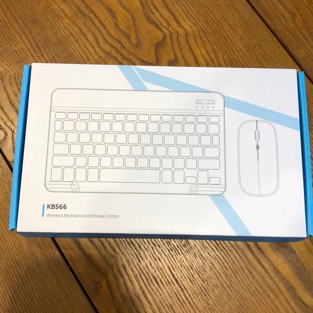 🟣 Wireless keyboard and mouse